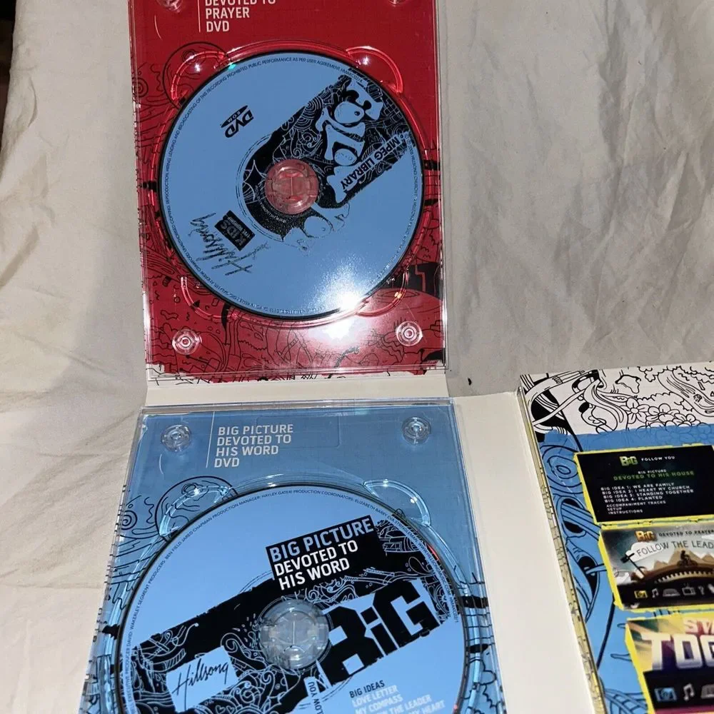 Hillsong Kids Big & Big Supernatural Childrens Ministry Worship‎ DVD Set A2